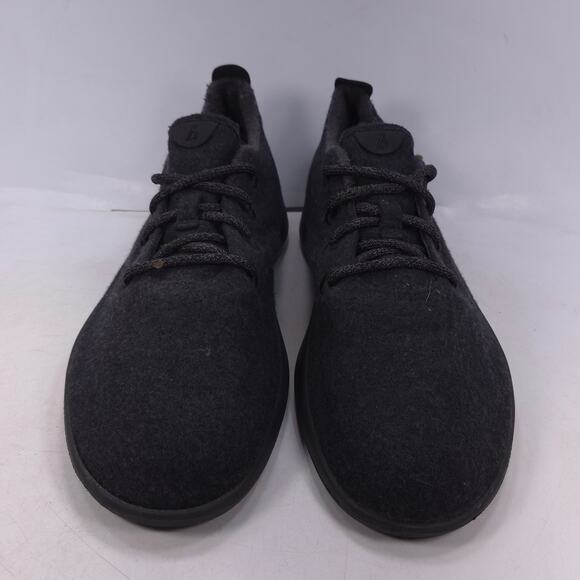 Allbirds Wool Runner Athletic Lace Up Running Shoe Mens Size 13 Black - Picture 2 of 10